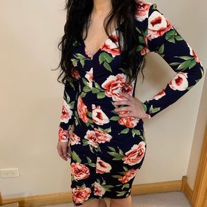Floral Midi Dress